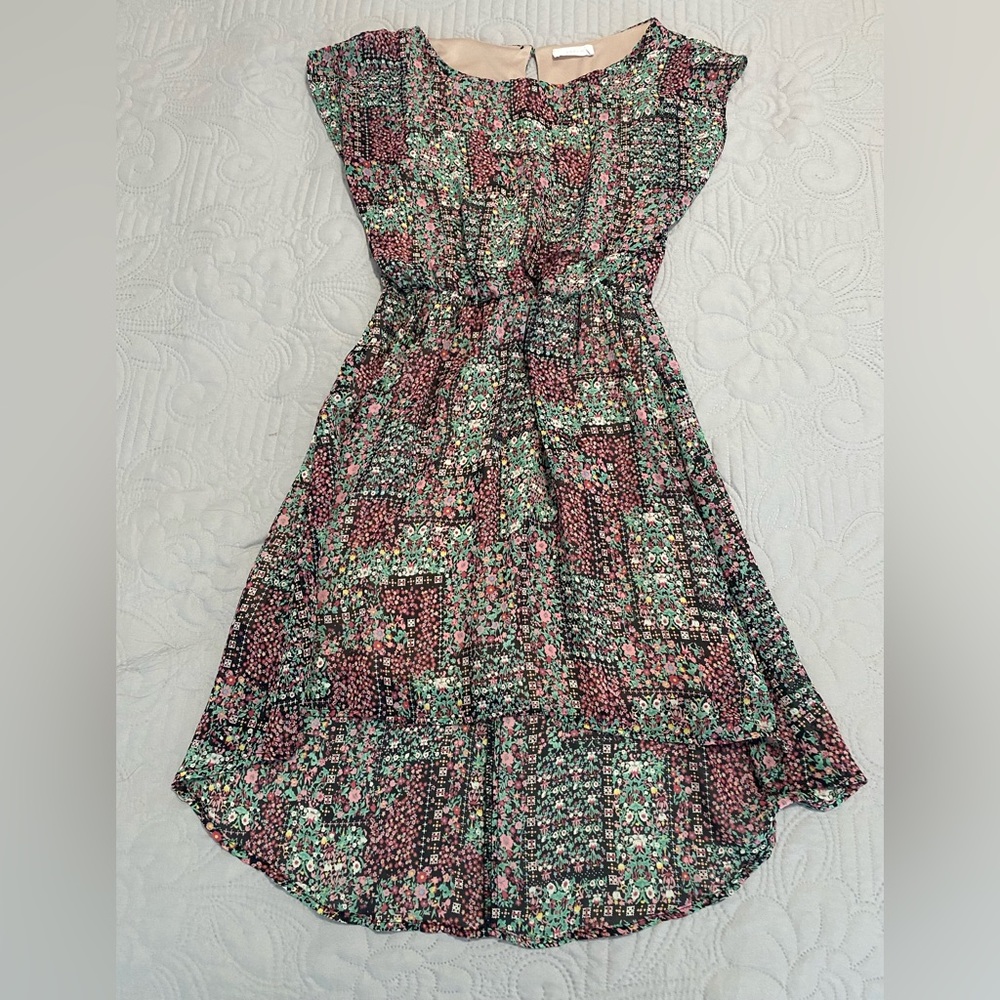 Lush Small high low sleeveless dress